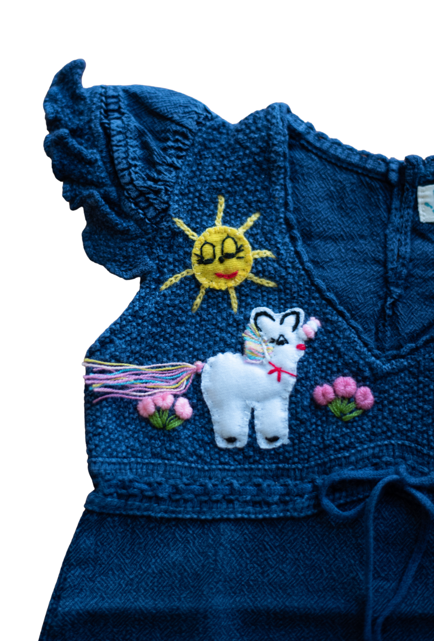 Magui (Unicorn) Ruffled Cotton Dress