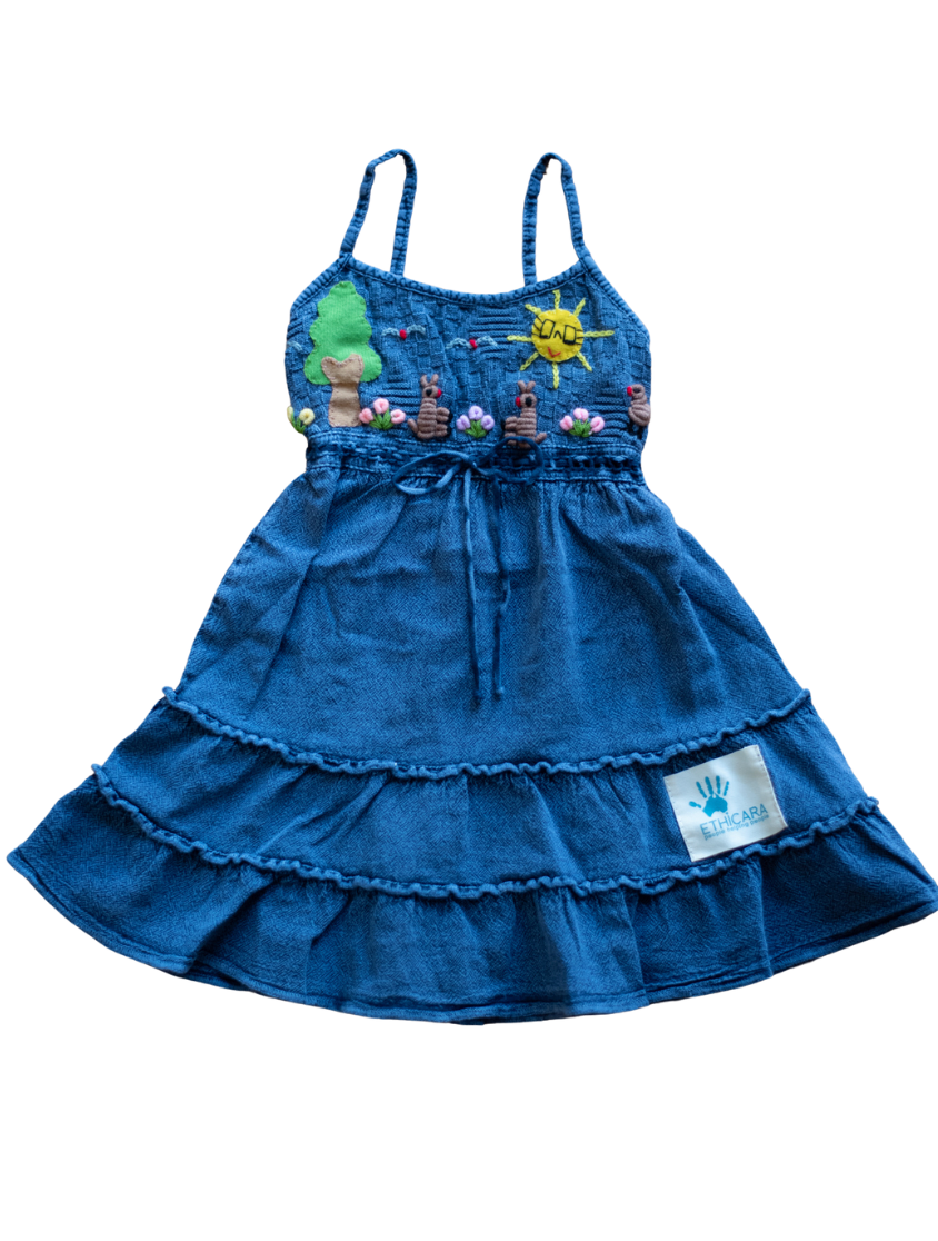 Primavera (Forest) Sleeveless Dress