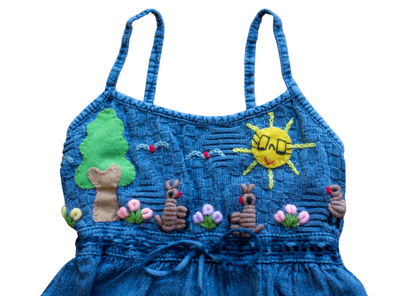 Primavera (Forest) Sleeveless Dress