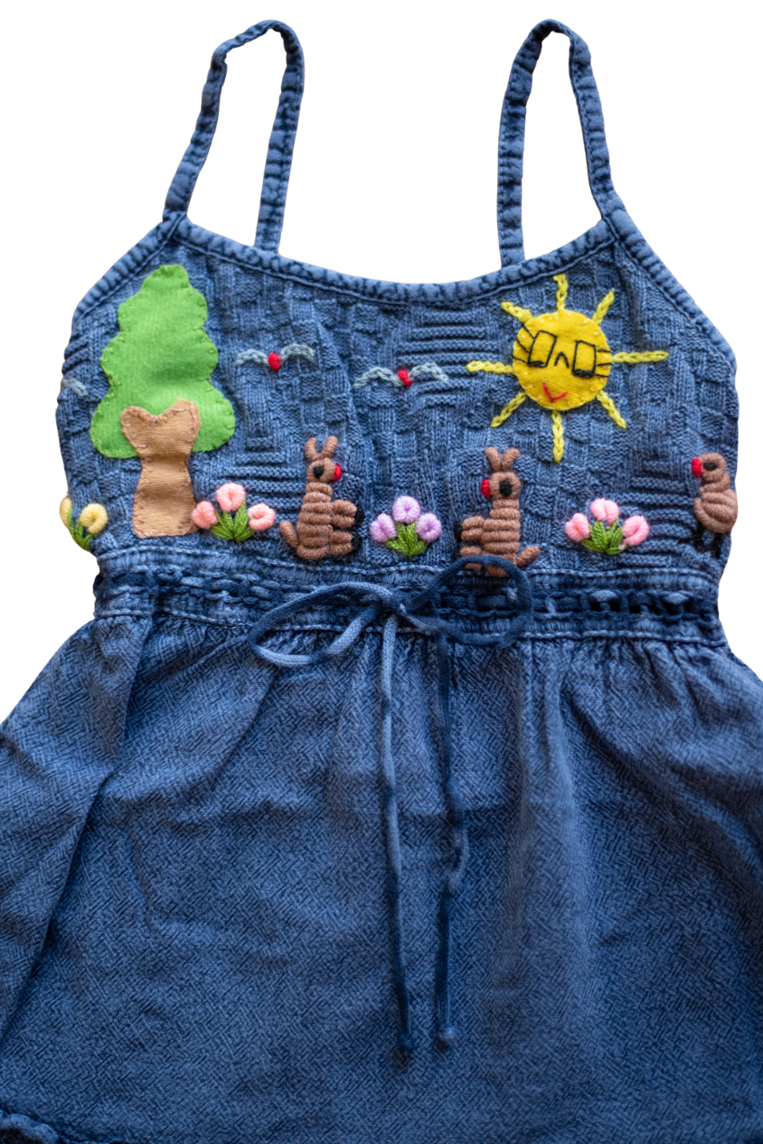 Primavera (Forest) Sleeveless Dress